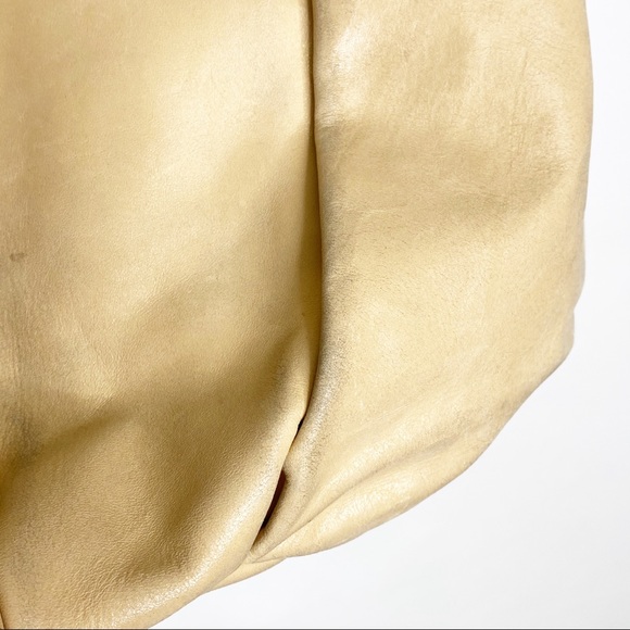 Badgley Mischka Leather Hobo Bag Tan - Picture 15 of 16